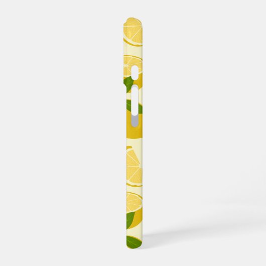 Easy Peasy Lemon Squeezy iPhone 16ケース (左側面)