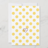 Easy Peasy Lemon Three-sy, Lemon 3rd Birthday 招待状 (裏面)