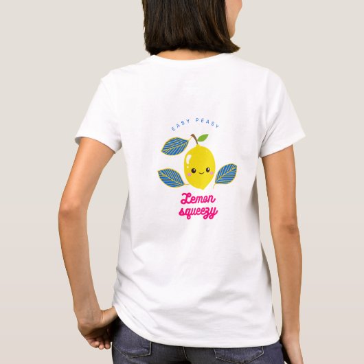Easy peasy tシャツ (裏面)