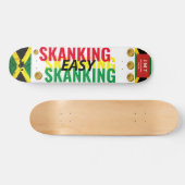 EASY SKANKING (JAM) (JMT) 7 3/4" スケートボードデッキ (横)