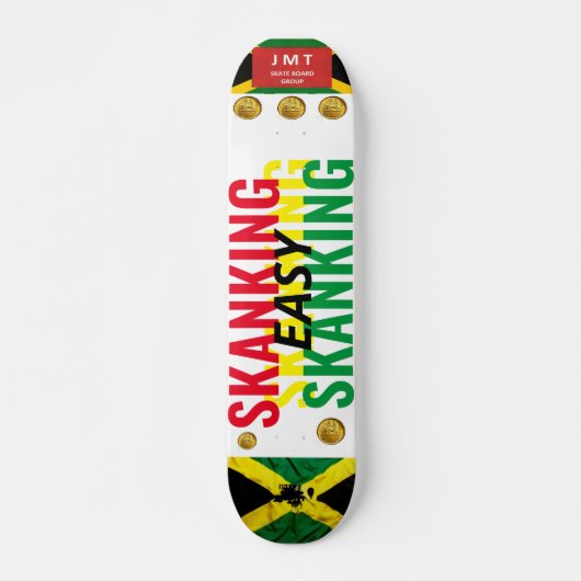 EASY SKANKING (JAM) (JMT) 7 3/4" スケートボードデッキ (正面)