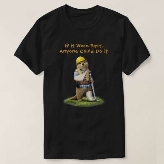 "Easy" Tシャツ (デザイン正面)