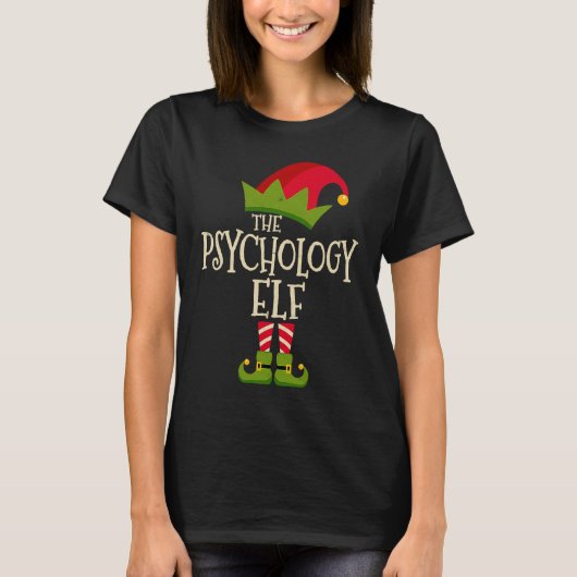 Easy The Psychology Elf Costume Family Group  Chri Tシャツ (正面)