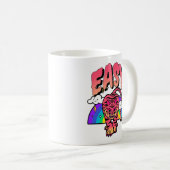EASY Tiger Classic Mug – Retro Rainbow Fierce Fun コーヒーマグカップ (正面右)
