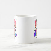 EASY Tiger Classic Mug – Retro Rainbow Fierce Fun コーヒーマグカップ (中央)