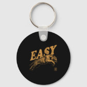 Easy Tiger Retro Distressed Vintage キーホルダー (正面)