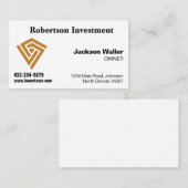 Easy to Read Calling Card for Any Business 名刺 (正面/裏面)