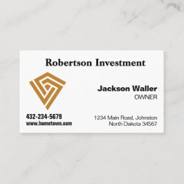 Easy to Read Calling Card for Any Business 名刺