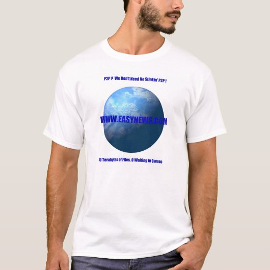 Easynews 2 tシャツ (正面)