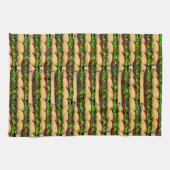 Eat A Hoagie Day キッチンタオル (横)