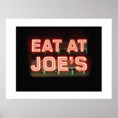 Eat at Joe's-Print ポスター (正面)