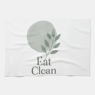 Eat Clean Minimalist Kitchen Towel キッチンタオル