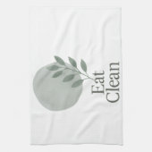 Eat Clean Minimalist Kitchen Towel キッチンタオル (縦)