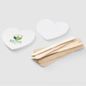 Eat clean, think green hand fan ハンドファン (組立なし)