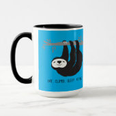 Eat. Climb. Sleep. Repeat. Mug マグカップ (左)