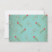 Eat Drink and Be Married 返信カード (裏面)