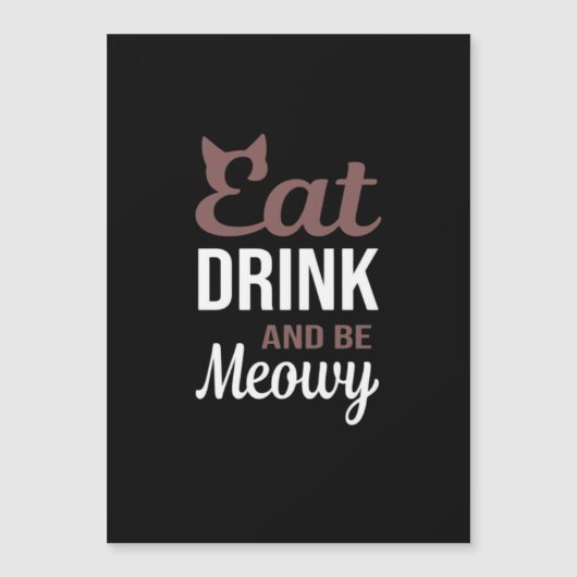 Eat Drink And Be Meowy クリエイティブスタイル (正面)