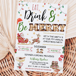 Eat Drink and Be Merry  招待状