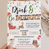 Eat Drink and Be Merry 招待状