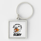 Eat Drink And Be Scared Minimal Clean キーホルダー (正面)