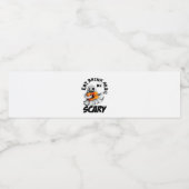 Eat Drink And Be Scared Minimal Clean ペットボトルラベル (シングルラベル)