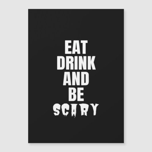 Eat Drink And Be Scary エステティック ユニーク (正面)