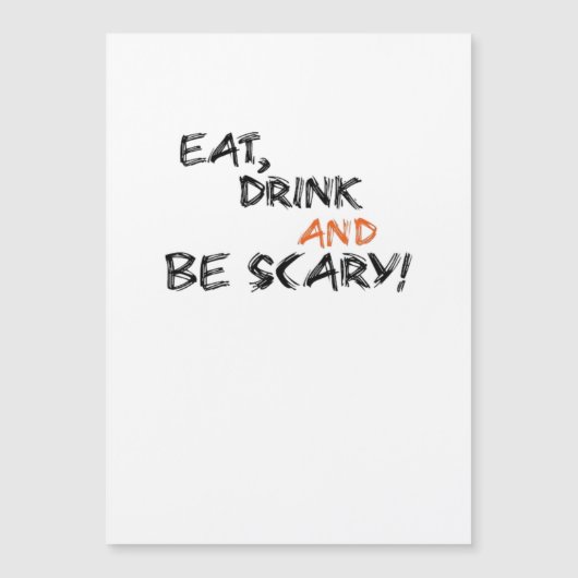 Eat Drink And Be Scary クラシックレトロ (正面)