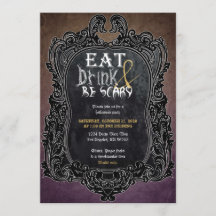 Eat Drink and Be Scary ハロウィンパーティ ヴィンテージ