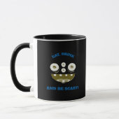 Eat Drink And Be Scary Classic Minimal Clean マグカップ (左)
