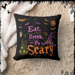 Eat, Drink, and Be Scary ExDesigner ハロウィン クッション
