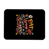 Eat Drink And Be Scary Halloween Funny Essential C マグネット (横)