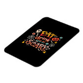 Eat Drink And Be Scary Halloween Funny Essential C マグネット (左側)