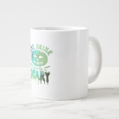 Eat Drink And Be Scary Halloween Light ジャンボコーヒーマグカップ (正面右)