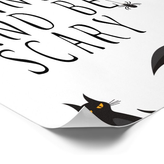 Eat Drink and Be Scary - Halloween Poster ポスター (角)