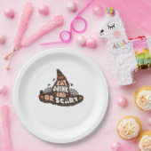 Eat Drink And Be Scary Witch Only Halloween Gift F ペーパープレート (パーティー)