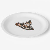 Eat Drink And Be Scary Witch Only Halloween Gift F ペーパープレート (アングル)