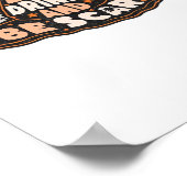 Eat Drink And Be Scary Witch Only Halloween Gift F ポスター (角)