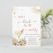 Eat Drink & Be Merry Holiday Cocktail 招待状 (スタンド正面)