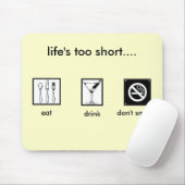 eat.drink.doのない煙 マウスパッド (マウス)