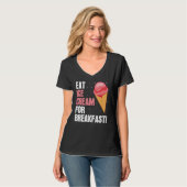 Eat Ice Cream Baker Baking Expert Bake Bakers Grap Tシャツ (正面フル)