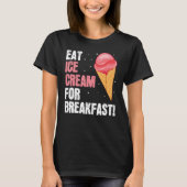 Eat Ice Cream Baker Baking Expert Bake Bakers Grap Tシャツ (正面)