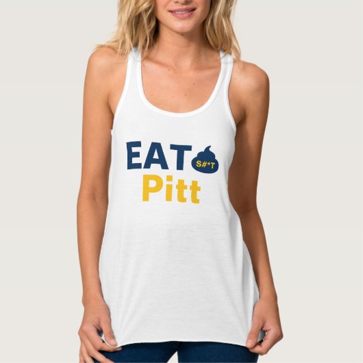 Eat It Pitt Top Womens タンクトップ (正面)