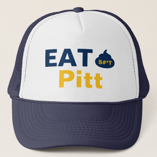 Eat It Pitt Trucker Hat キャップ (正面)