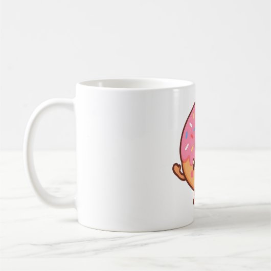 Eat Me Funny Donuts コーヒーマグカップ (左)