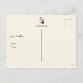 Eat More Chicken Thanksgiving Holiday Card シーズンポストカード (裏面)