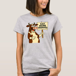 Eat More Veggies Vegetarian Tシャツ