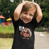 Eat Pizza, Fun Thanksgiving turkey Tシャツ