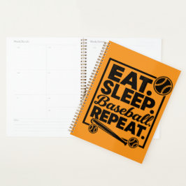 eat sleep 野球 repeat プランナー手帳