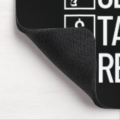 Eat Sleep 関税 Repeat おもしろ トランプ 関税 マウスパッド (コーナー)