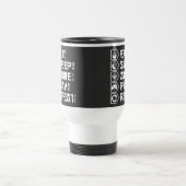 Eat Sleep Anime Play Repeat Otaku Anime Lifestyle トラベルマグ (中央)